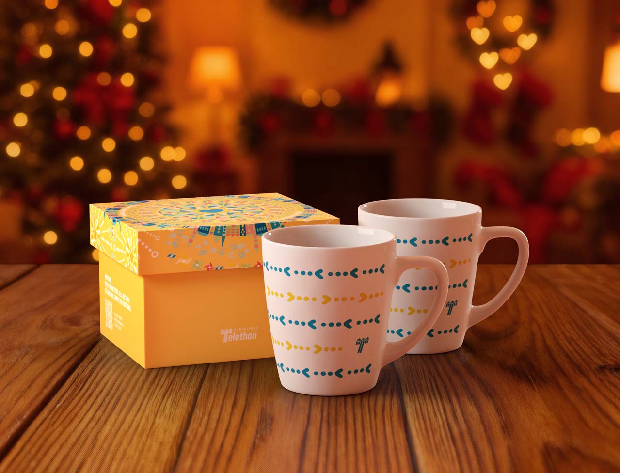 Set 2 mug “Insieme andiamo lontano”