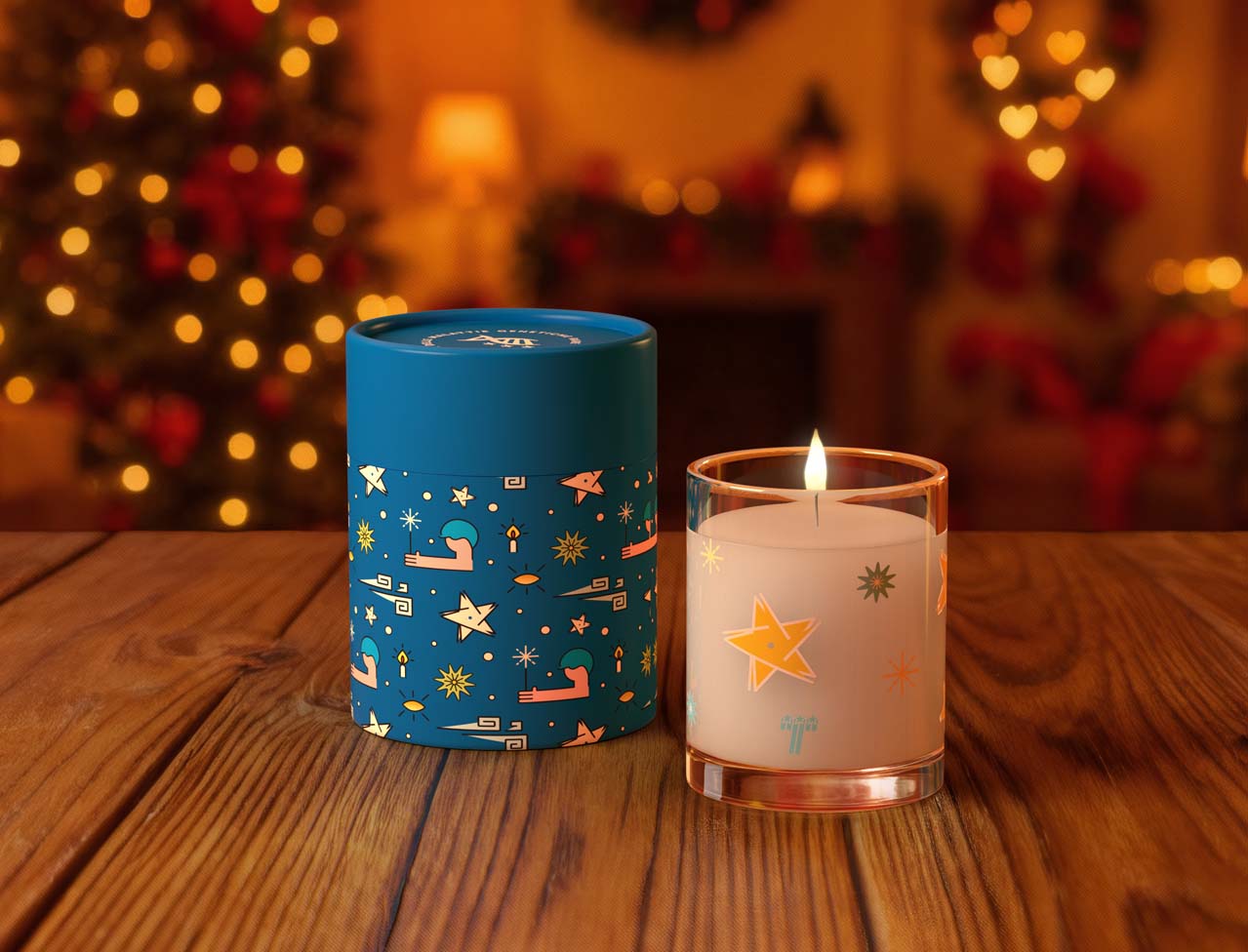 Candela profumata “Luce della ricerca”