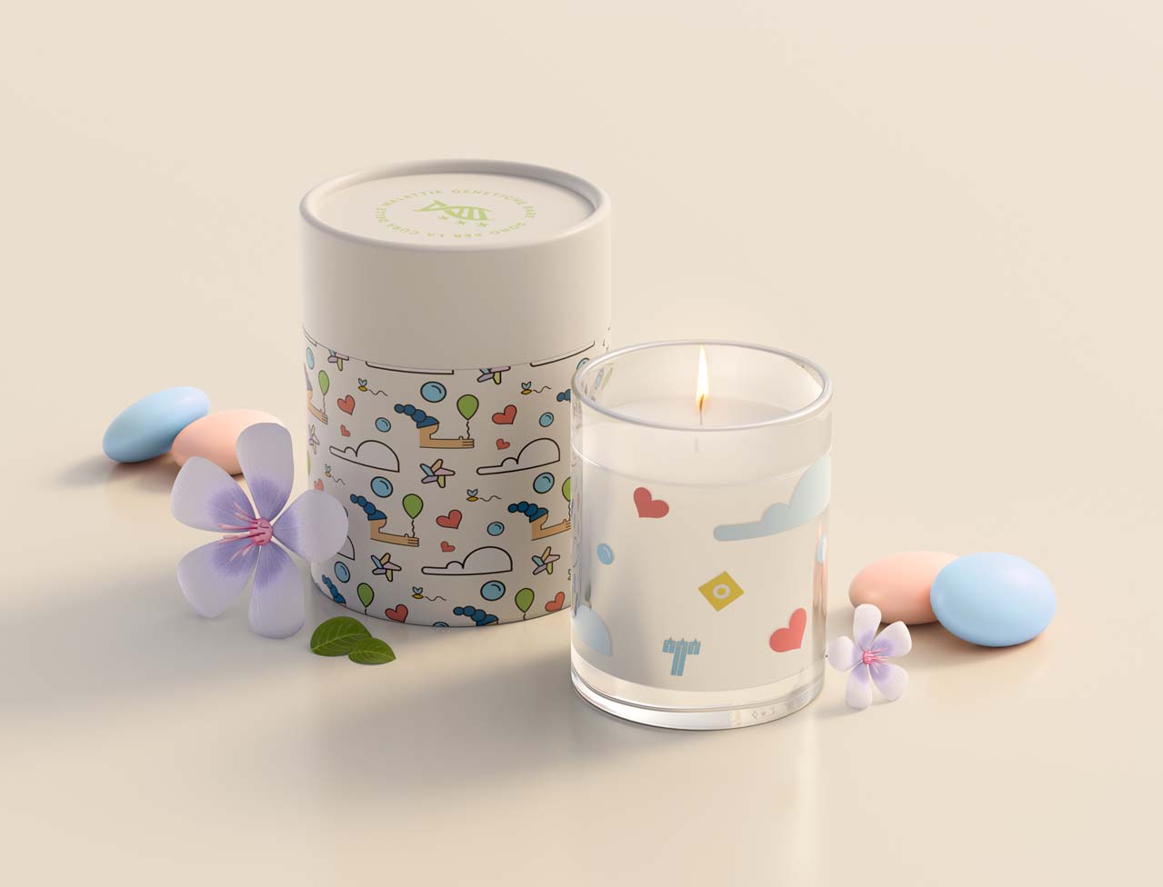 Candela profumata  “Futuro luminoso”