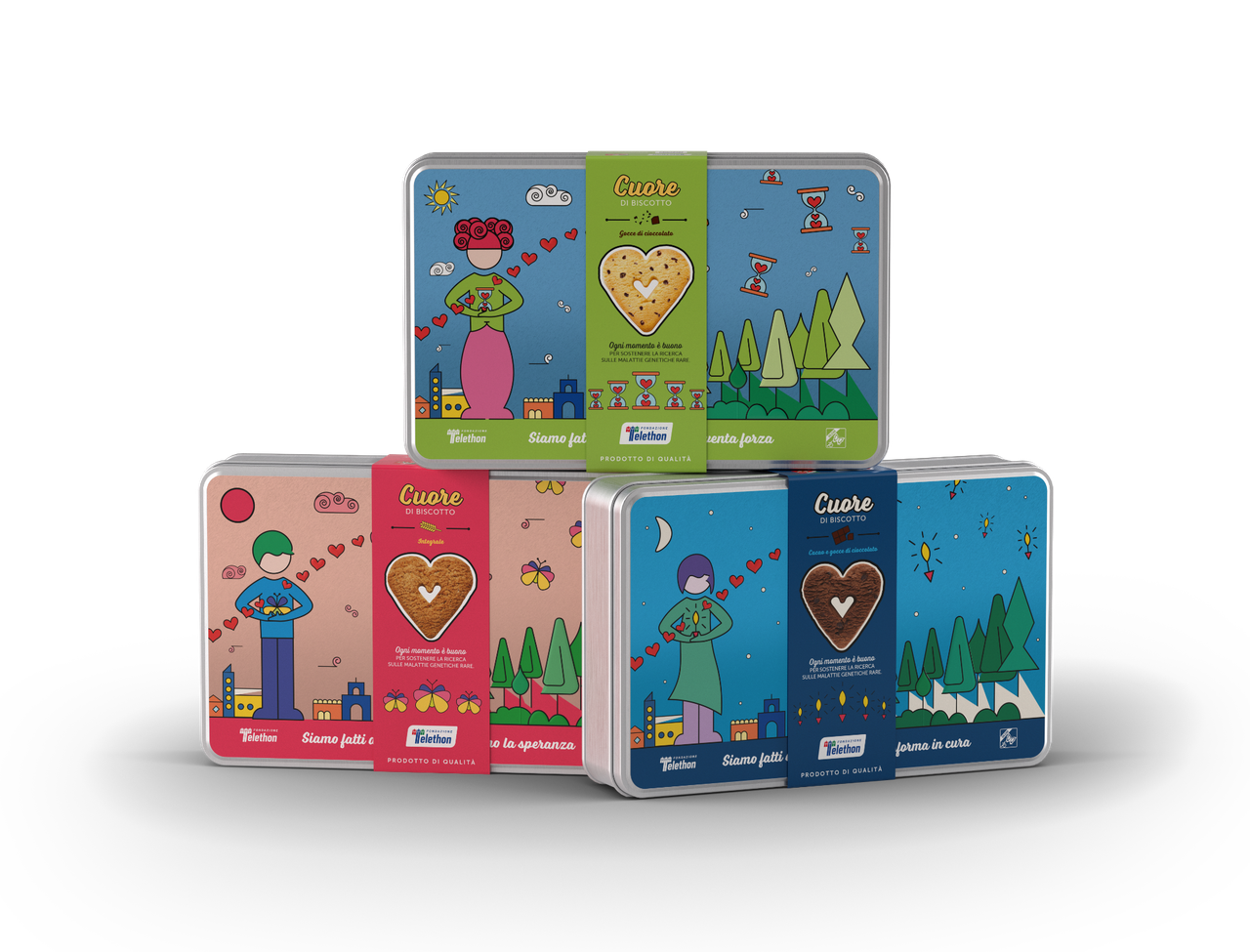 Tris Cuori di Biscotto