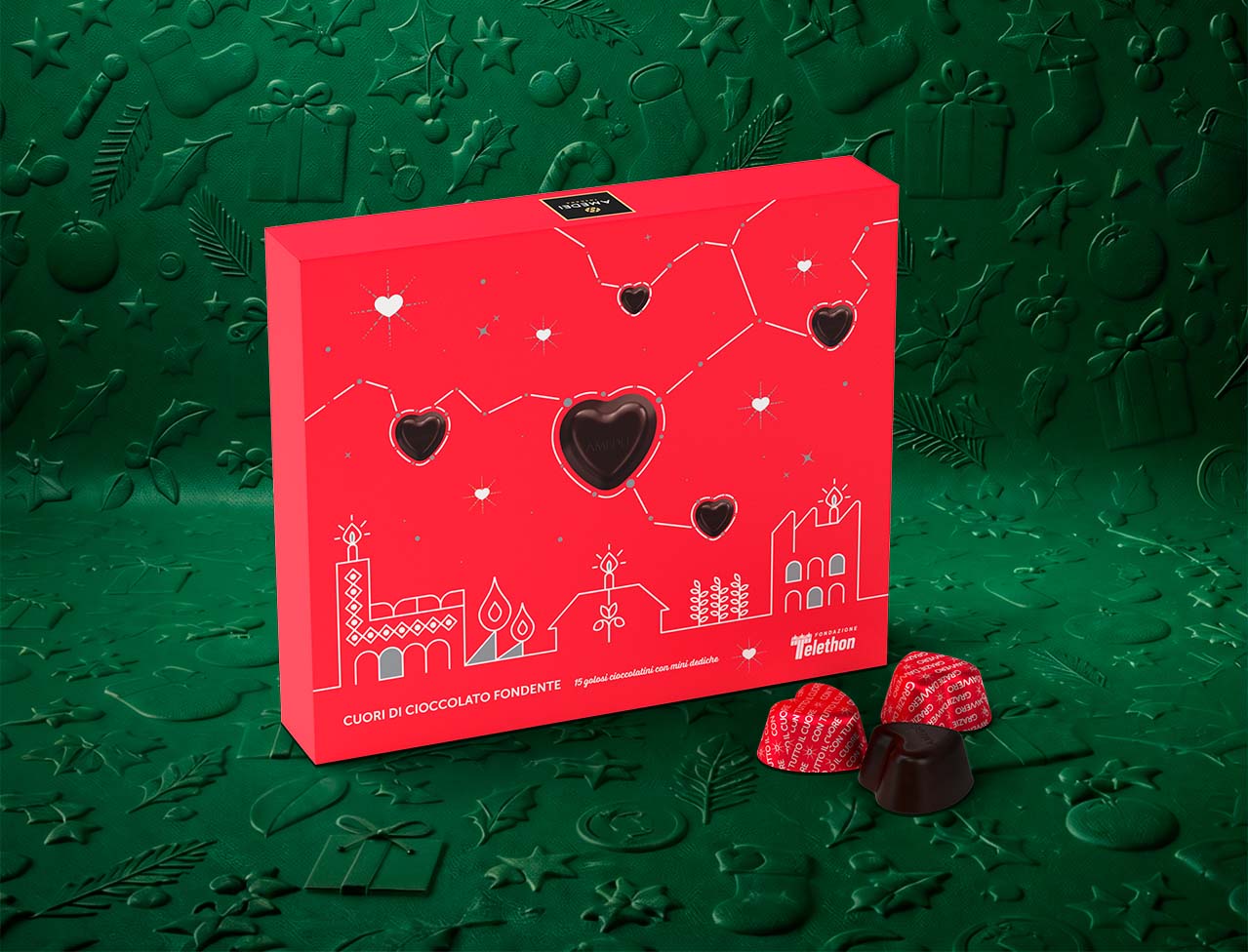 Cuori di Cioccolato fondente